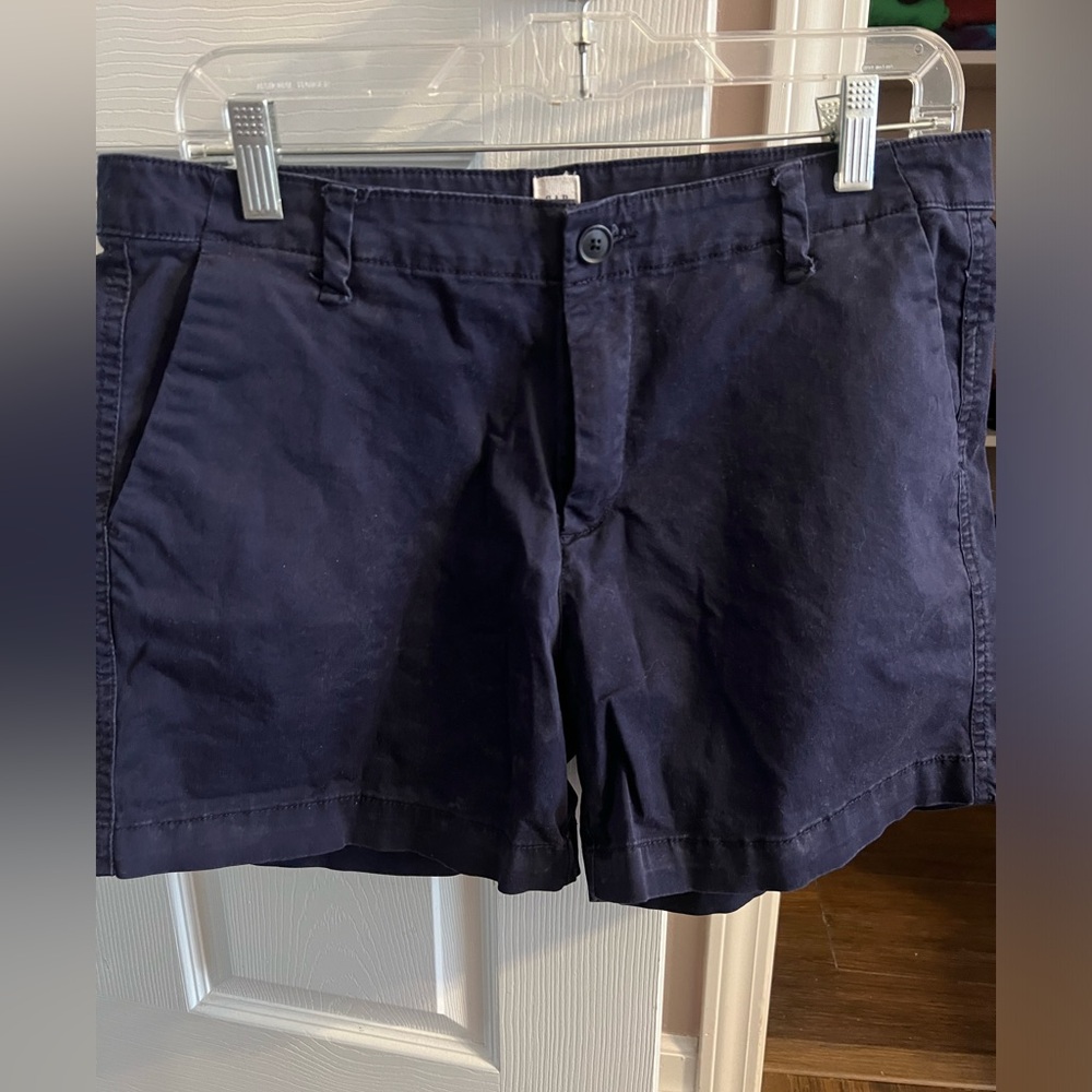 Gap Factory mid rise khaki shorts